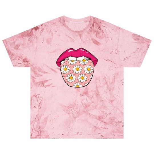 Daisy Gardening Tongue Blast T Shirts