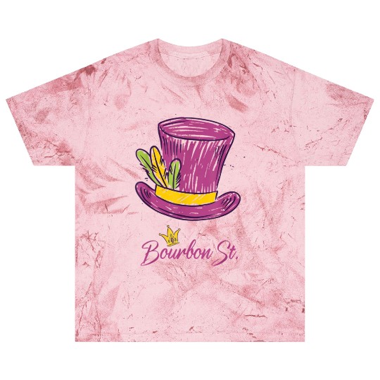 Bourbon Street Mardi Gras New Orleans French Quart Blast T Shirts