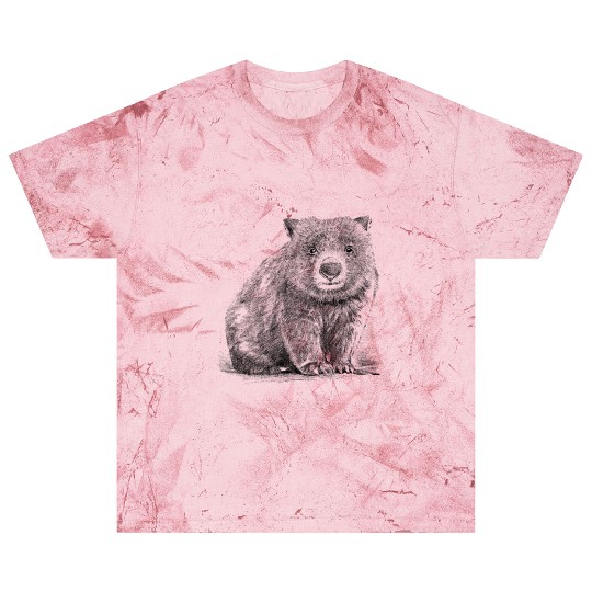 Realistic wombat handrawn Blast T Shirts