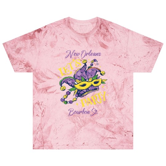 Mardi Gras Bourbon Street New Orleans Souvenir Lou Blast T Shirts