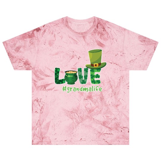 Shamrock Love Grandma Saint Patrick Day Blast T Shirts