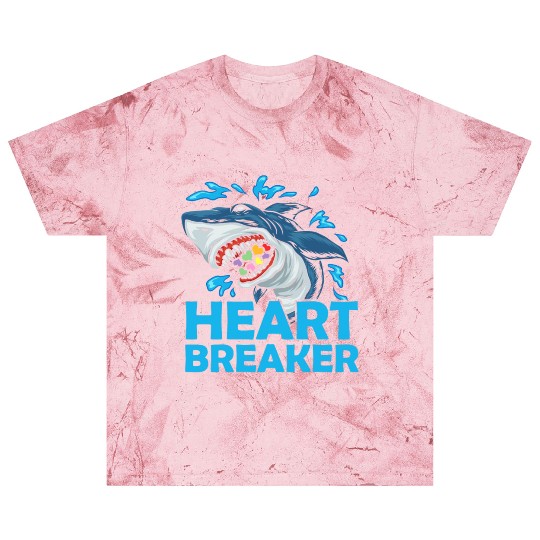 Heartbreaker Shark Anti-Valentine's Day Solo Blast T Shirts