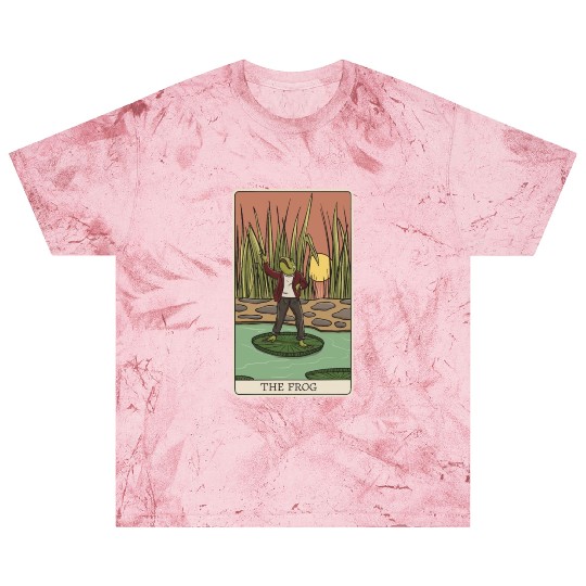 Cottagecore Frog Tarot Card "The FROG" for a Tarot Blast T Shirts