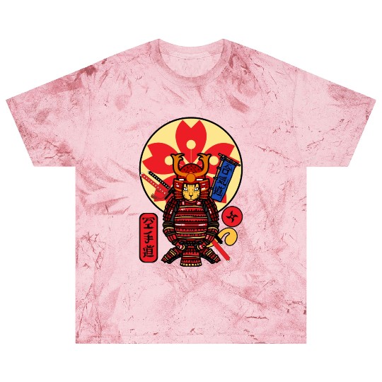Samurai Cat Blast T Shirts