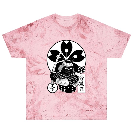 Samurai Cat Blast T Shirts