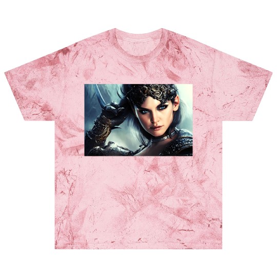 Warrior princess wearing gothic plate fantasy art Blast T Shirts