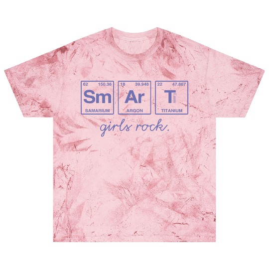 SMART GIRLS ROCK - Elements Periodic Table Blast T Shirts
