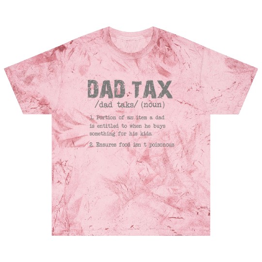 Vintage Dad Tax Definition Men Funny Father's Day Blast T Shirts