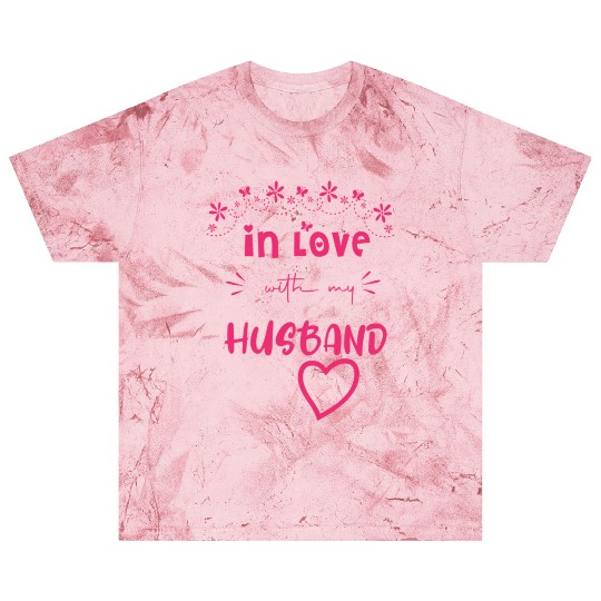 Love with My hasband Cute Valentine day Mom to Be Blast T Shirts