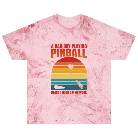 Retro Pinball Beats Work Arcade Machine Blast T Shirts