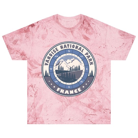 Vanoise National Park France Vintage Hiking Design Blast T Shirts