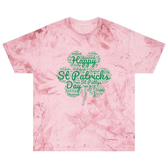 Happy St Patricks Day Shamrock Green Men Women Kid Blast T Shirts