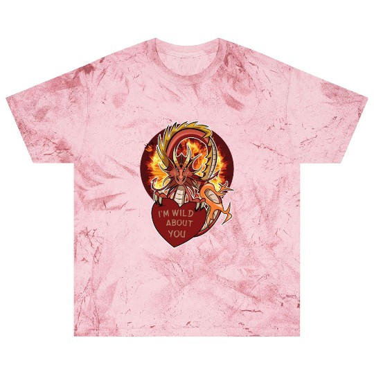 dragon wyvern valentines day heart gift Blast T Shirts