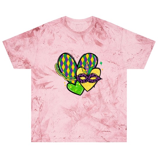 New Orleans Kids Girls Love Mardi Gras Outfit Blast T Shirts
