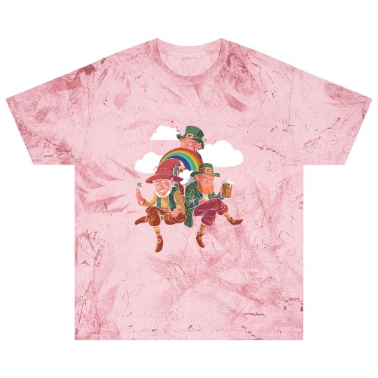 Three Leprechauns - St Patricks Day Irish Blast T Shirts