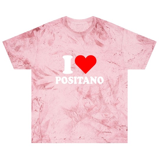 I Love Positano Italy Travel Heart Amalfi Coast Blast T Shirts