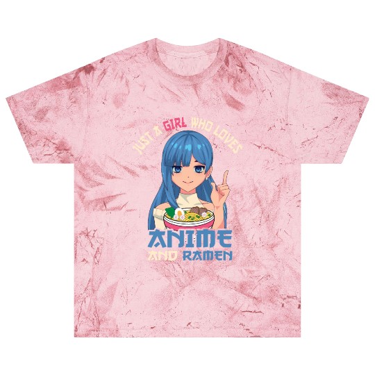 Just a girl who loves anime ramen Blast T Shirts