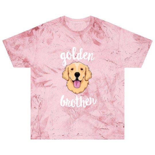 Golden Retriever Brother Sibling Family Dog Blast T Shirts