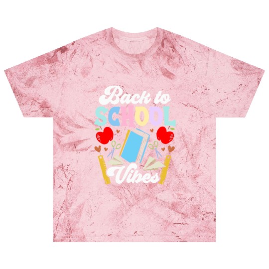 Back To School Vibes Teacher Pupil Grade Blast T Shirts