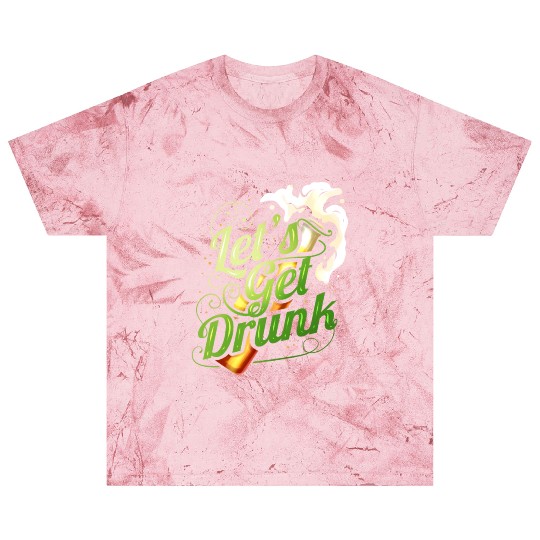 Lets Get Drunk With Beer On St Patricks Day Blast T Shirts