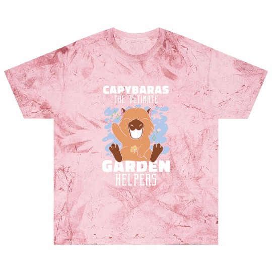 Gardening Capybara Garden Planting Gardener Blast T Shirts