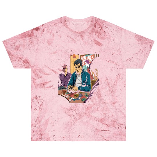 Cool Poker Fans Retro Comic Style Poker Player Blast T Shirts