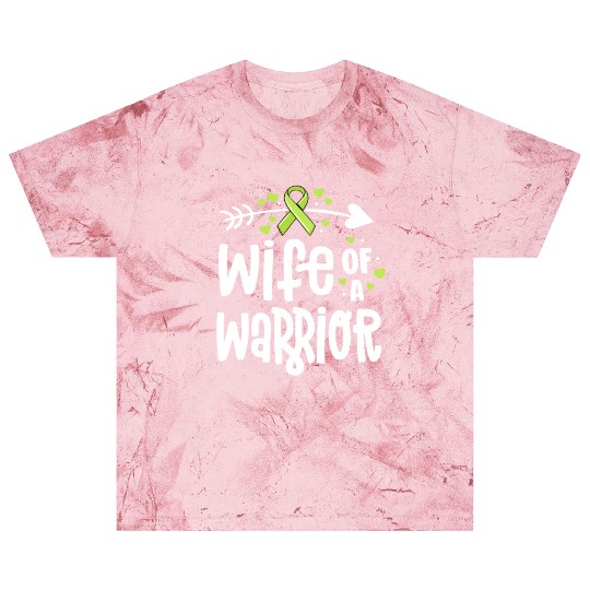 Wife Of A Warrior Lymphoma Cancer Awareness Blast T Shirts