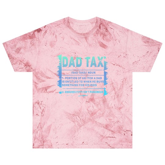 Vintage Dad Tax Definition Men Funny Father's Day Blast T Shirts