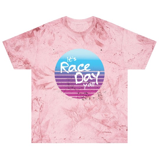 Its Race Day Y'all Retro Motorsports Racing Quote Blast T Shirts