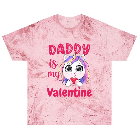 Valentine For Daughter From Dad is my valentine Blast T Shirts