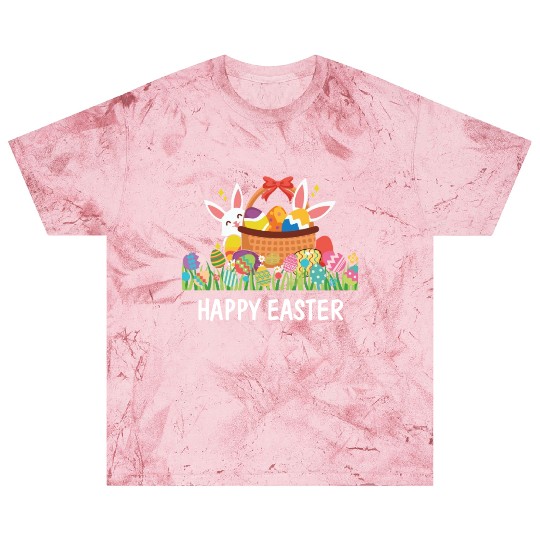 HAPPY EASTER Bunny Egg Hunt Wagon Girls Kids Mom Blast T Shirts