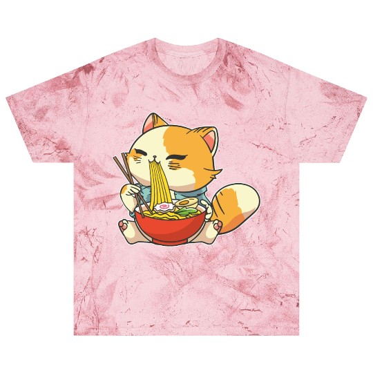 Cat Ramen Bowl Anime Kawaii Neko Japanese Noodles Blast T Shirts