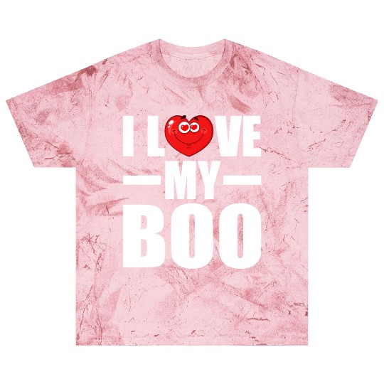 I Love My Boo Cute Valentines Day Gift Blast T Shirts