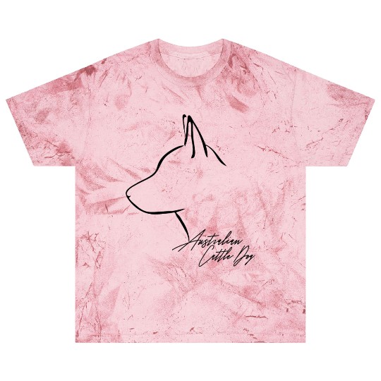 Funny Australian Cattle Dog Profile dog mom Blast T Shirts