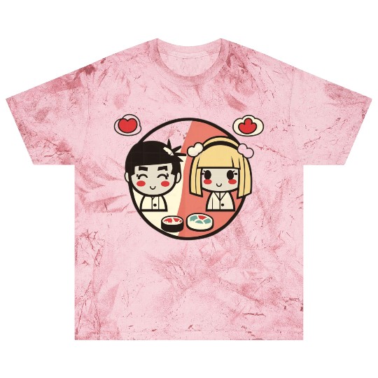 "Sushi Love" Valentine's Day Couple Set Blast T Shirts