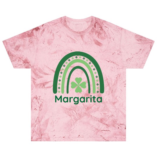 Margarita Clover Charm Boho Rainbow Blast T Shirts