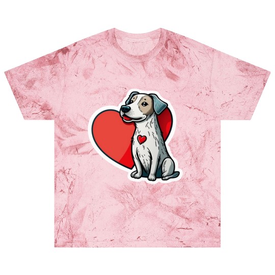 Valentine’s Day Cute Dog Blast T Shirts