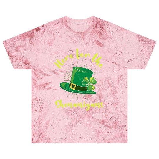 St Patrick's Day Here for the Shenanigans Blast T Shirts