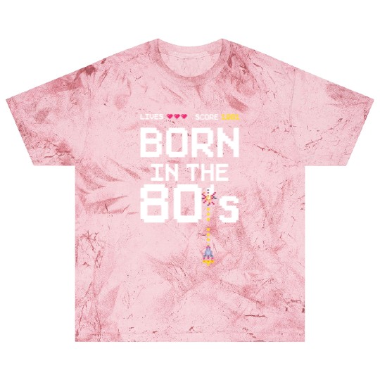 1981 Birtday Retro Gamer Pixel Born in the 80s Blast T Shirts