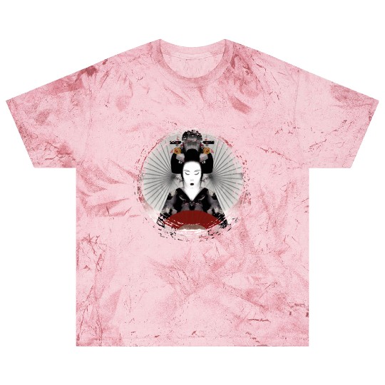 Geisha, traditional digital art, Japan Blast T Shirts