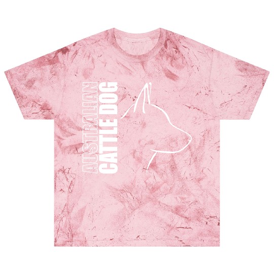 Funny Australian Cattle Dog Profile dog mom Blast T Shirts