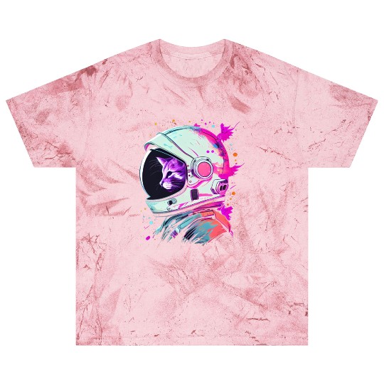 Aesthetic Vaporwave Space Cat 80s 90s Astronaut Blast T Shirts