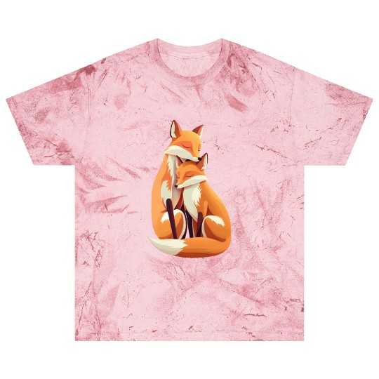 Fox forest animal foxes siblings bro sis nature Blast T Shirts