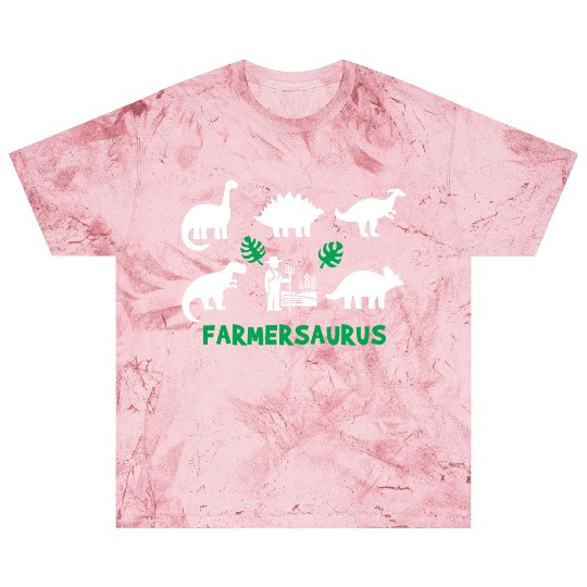 Farmer Saurus Dinosaurs Blast T Shirts
