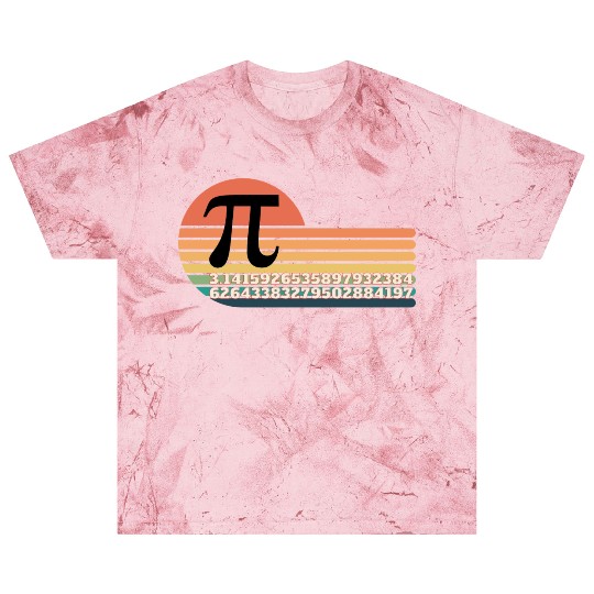 Retro Pi Number Blast T Shirts & Gifts For Math Teacher