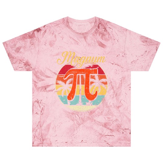 Magnum Pi Math Pi Day Retro Blast T Shirts