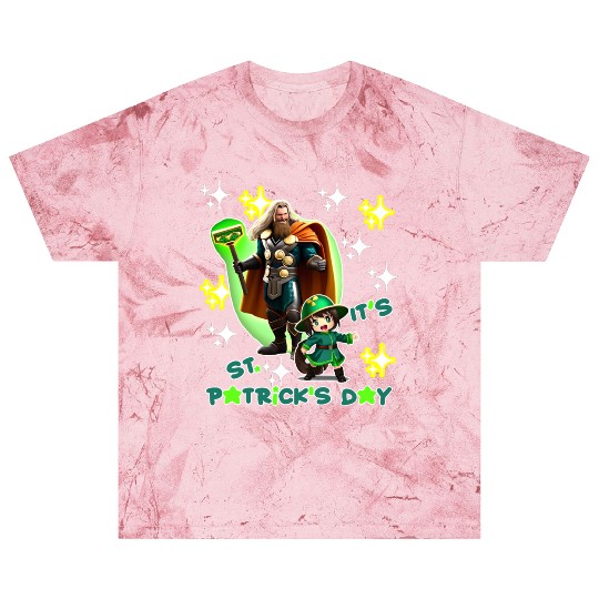 Kids St. Patrick's Day Shamrock "Thor, anime" Blast T Shirts