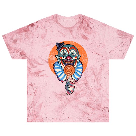 Horror Candy Corn Clown Blast T Shirts