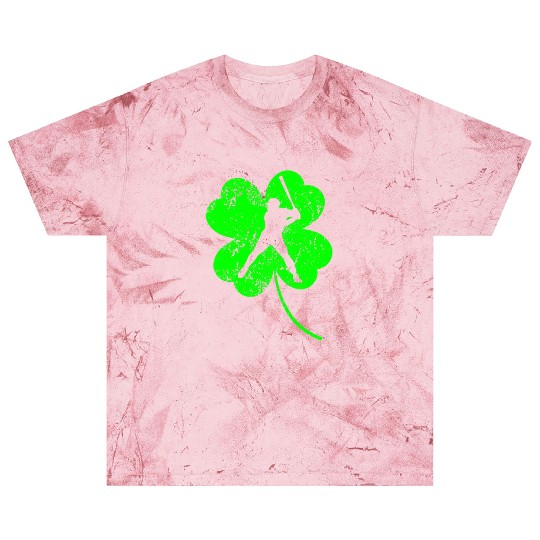 Baseball St. Patrick's day shamrock Blast T Shirts