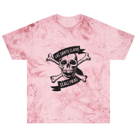 Michigan Lake St Clair Pirate Skull Bones Boating Blast T Shirts